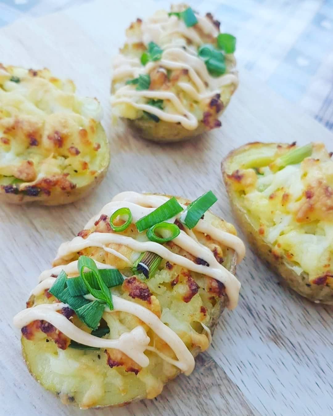 potato loaded skins