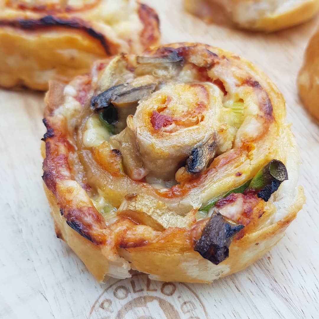 Puff Pizza Swirls