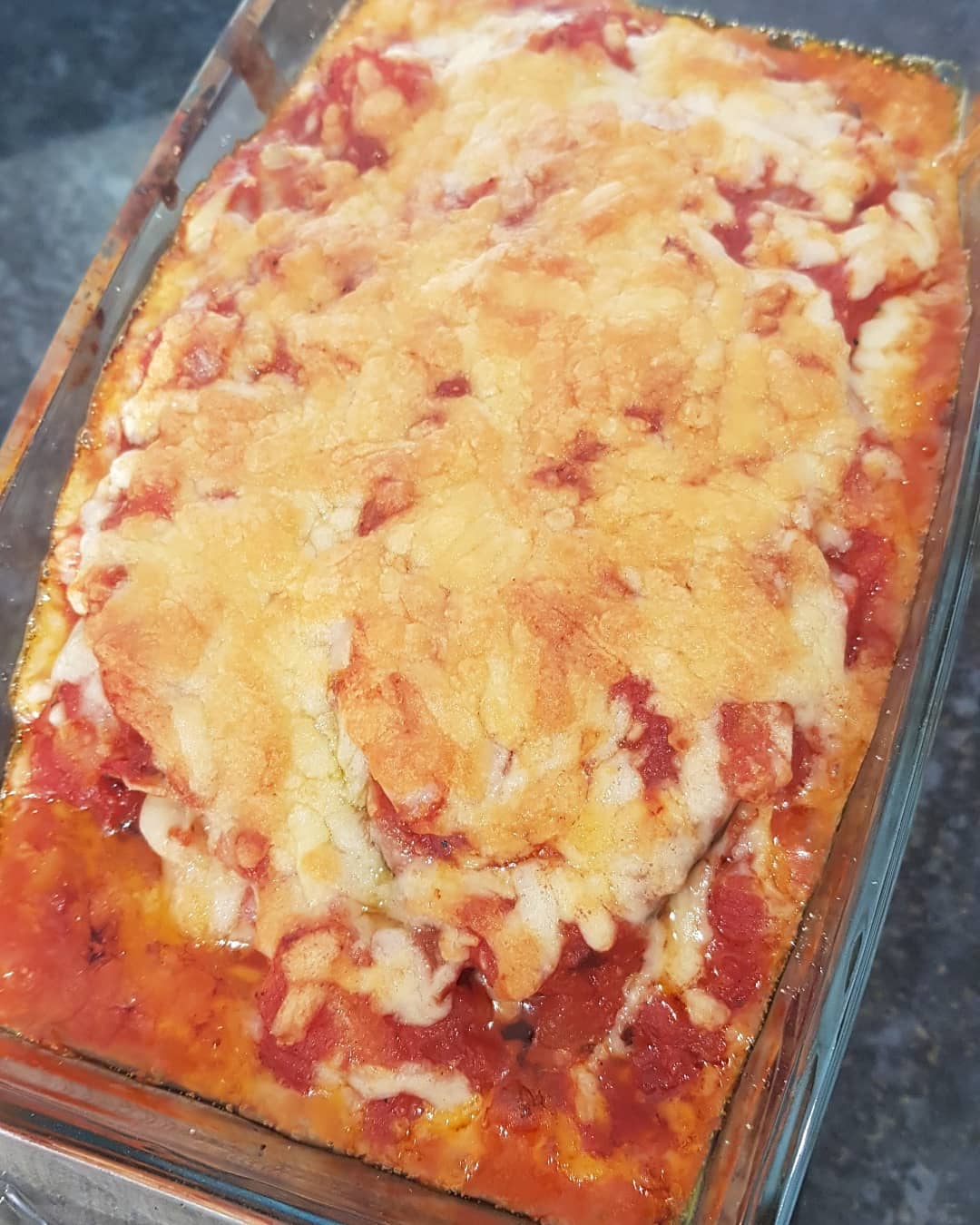 Cheesy Aubergine Bake